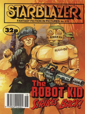 starblazer 273 robot kid strikes back